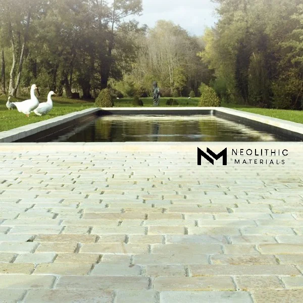 Aged Burgundy Cobblestone - Image 2